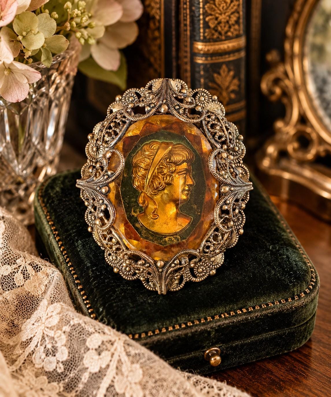 Antique German Brooches - Etsy