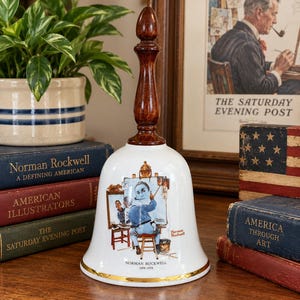Norman Rockwell Figurine Self Portrait - Etsy