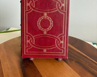 Vintage 1977 Anna Hastings Book | Allen Drury, Leather Bound First Edition
