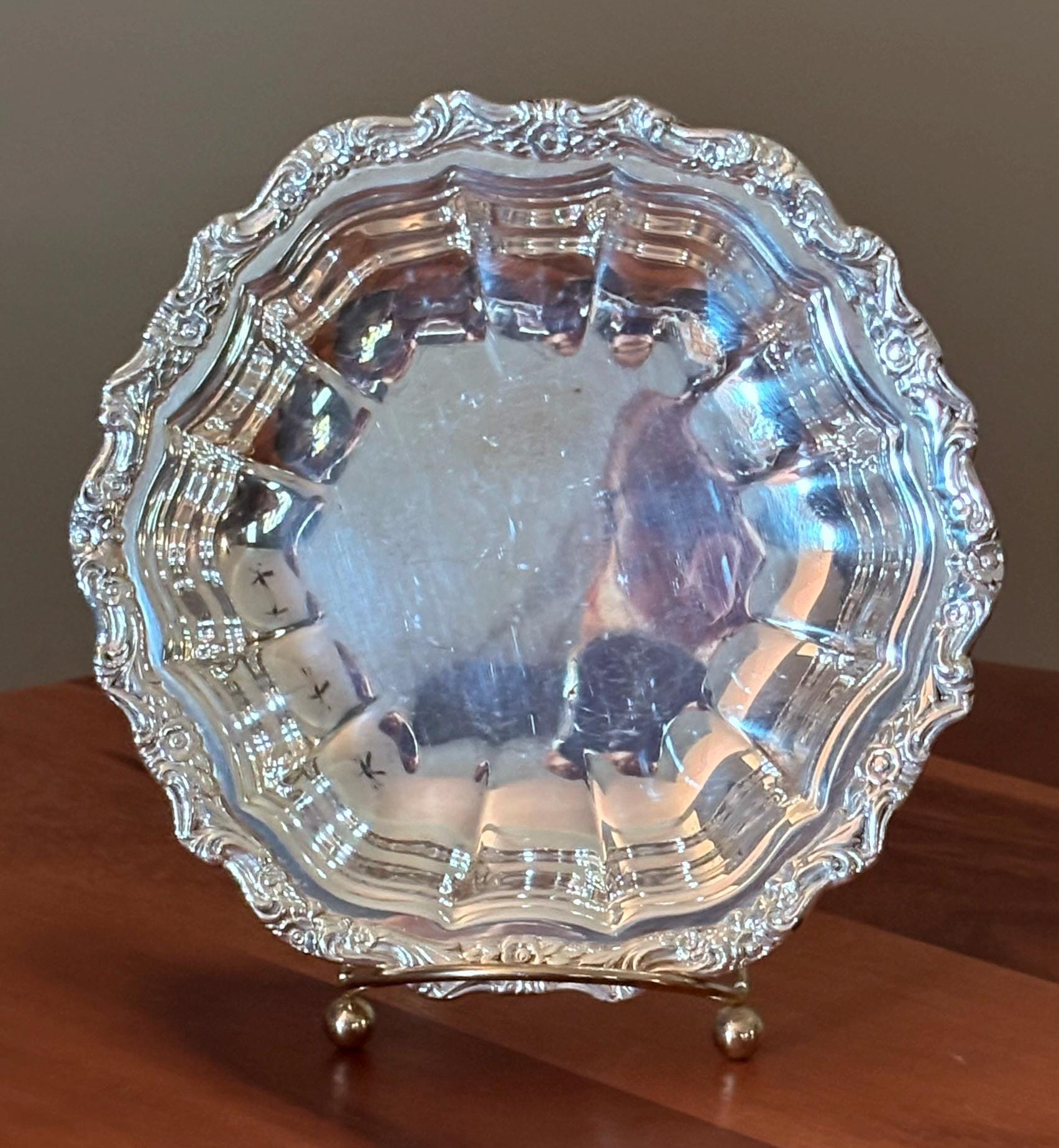 International Silver Tray - Etsy
