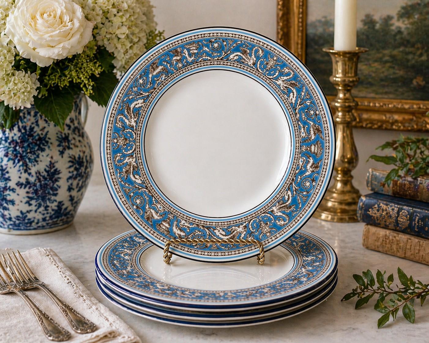 Wedgwood Blue Florentine - Etsy