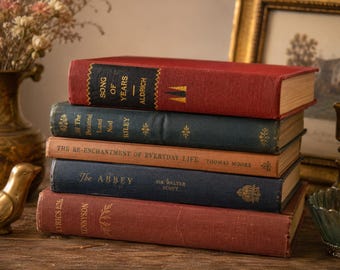 Song of Years 1939 | Bess Streeter Aldrich Novel | Red Decorative Hardcover | Iowa Pioneer Fiction | Ex Library Book