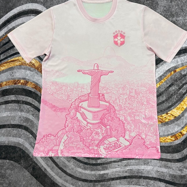 Brazil Pink Rio Kit Pink Brazil Jersey - Etsy UK