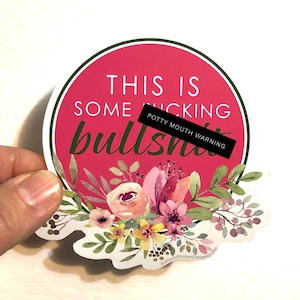 This is some f**king bullsh*t vinyl sticker