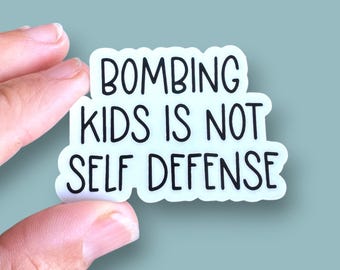 it's not self defense small phone case or water bottle sized vinyl sticker