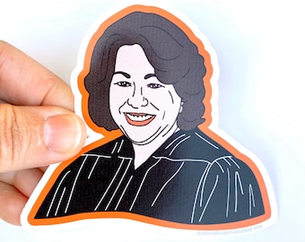 Sonia vinyl sticker