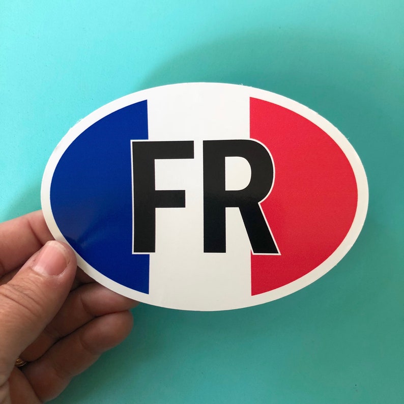 France Flag Bumper Sticker Laptop Decal Any Smooth Surface Etsy