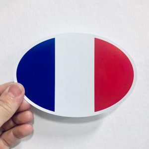 France flag vinyl sticker