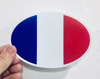 France flag vinyl sticker