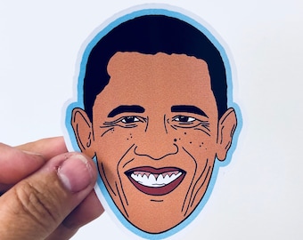 President Obama vinyl sticker