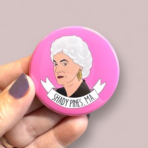 Shady Pines, Ma round magnet