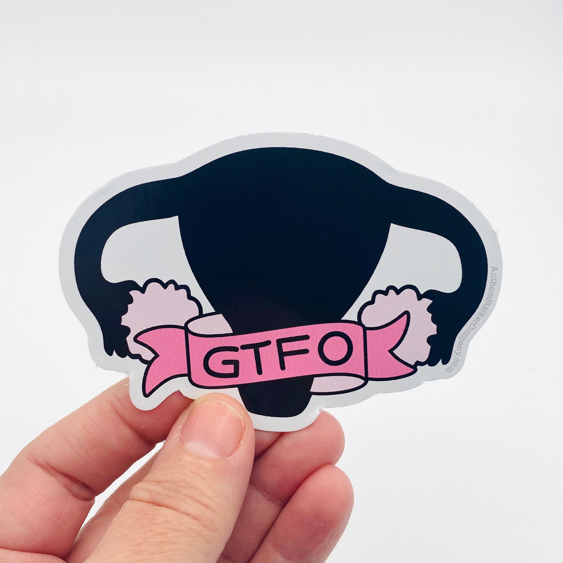 GTFO vinyl sticker