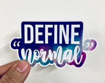 Define normal vinyl sticker