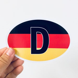 Germany flag vinyl sticker | any country available