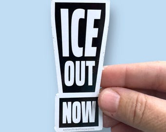 ice out now vinyl sticker
