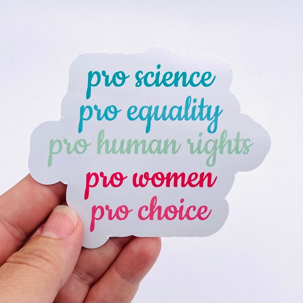 pro science pro women vinyl sticker