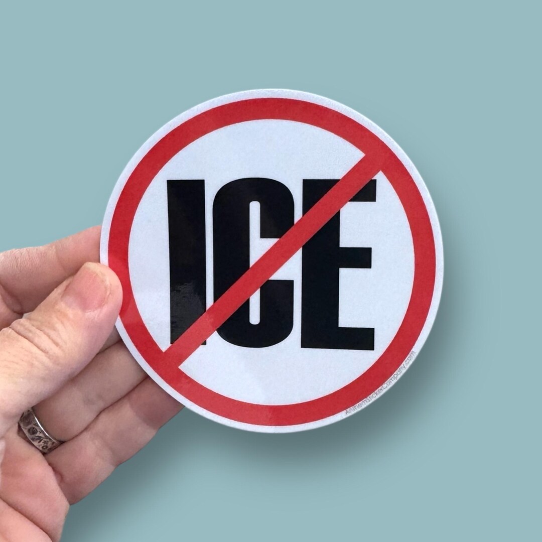 Ice No Label No Ice Vinyl Sticker - Etsy