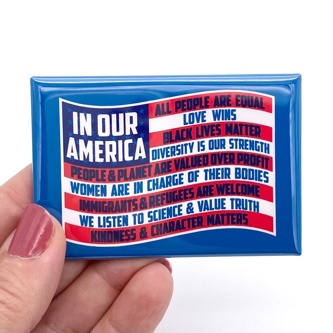 In Our America Rectangle Refrigerator Magnet - Etsy