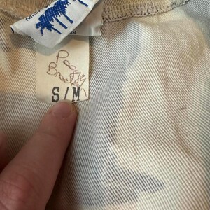 Chaqueta tipo poncho con estampado integral de osos y alces de Michigan Rag Co. de los años 80, talla S/M, color granola imagen 5