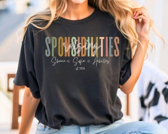 Personalized Comfort Colors Raising Rugrats Shirt, Retro 90s Mama Tee