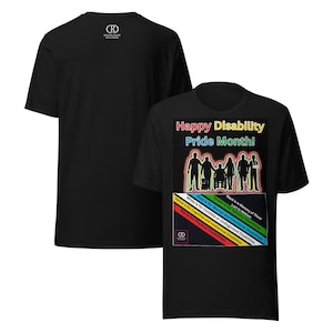 -shirt Mois de la fierté pour personnes handicapées | T-shirt en édition limitée