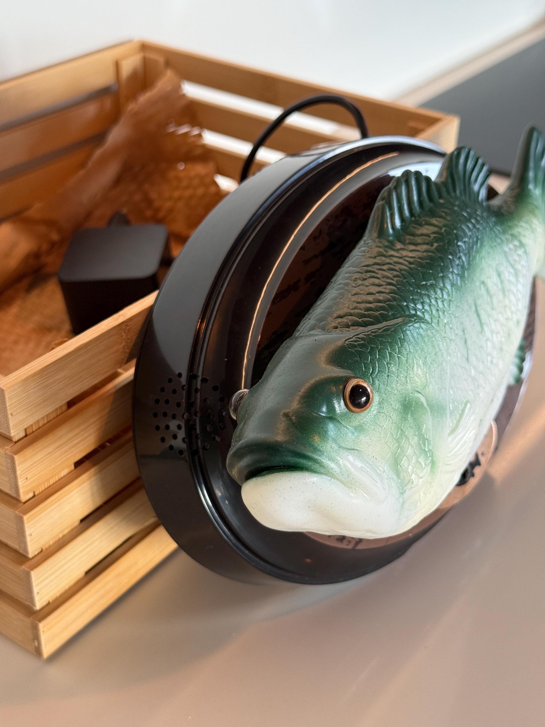 Vintage Big Mouth Billy Bass Gemmy Poisson Chantant Testé ! Support