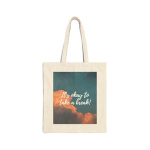 Cotton Canvas Tote Bag - Inspirational Quote Tote, Eco-Friendly Shopping Bag, Stylish Gift for Friends, Everyday Use Bag, Unique [...]