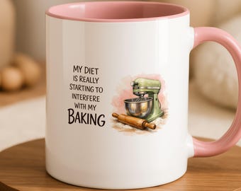 Funny Baking Mug, Gift for Baker, Baking Lover Gift
