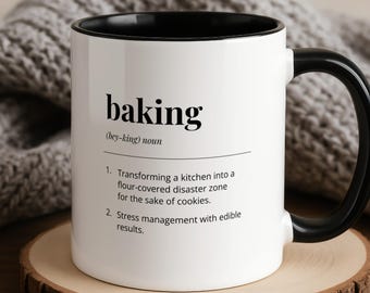 Baking Mug Funny Baker Gift Definition Coffee Cup