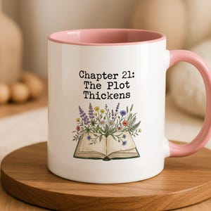 Chapter 21 The Plot Thickens, 21st Birthday Gift for Book Lover, Reader Present