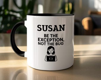 Divertente tazza personalizzata per programmatori, regalo personalizzato per sviluppatori, programmatori, ingegneri del software e colleghi.