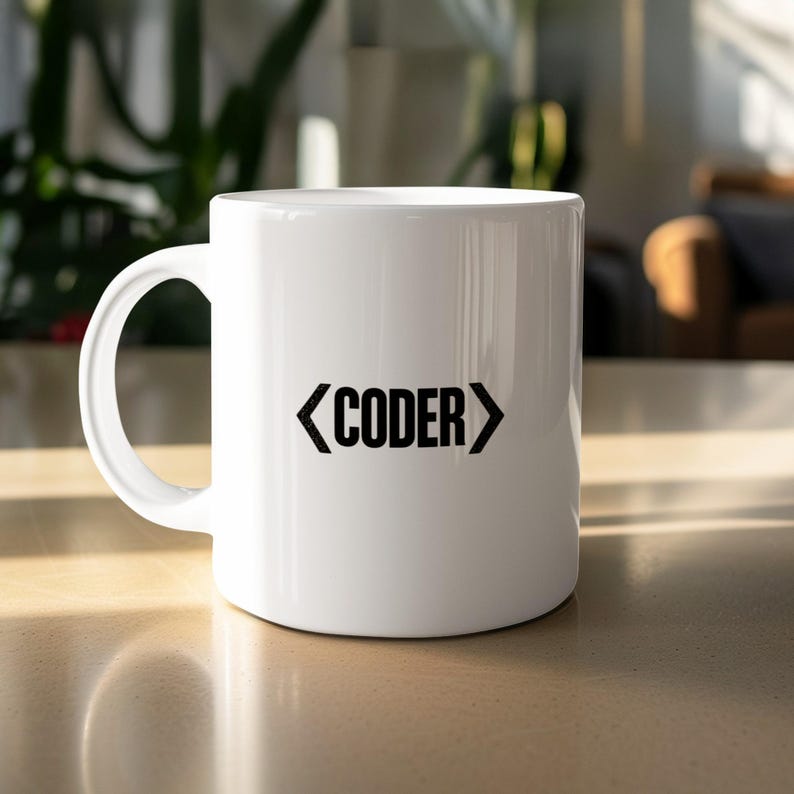 Coder Mug, Programmer Coffee Cup, Coding Gift, Developer Drinkware, Tech Enthusiast Mug, Software Engineer Coffee Mug