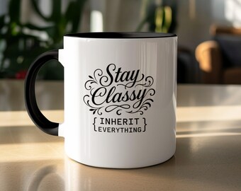 Caneca "Stay Classy Programmer" - Presente Divertido para Programadores