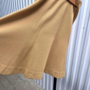 Authentic 60s Leisure Suit Skirt Set, Caramel Cream, ACT III Jonathan Logan Woman's Small image 8
