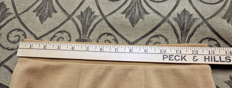Authentic 60s Leisure Suit Skirt Set, Caramel Cream, ACT III Jonathan Logan Woman's Small image 14