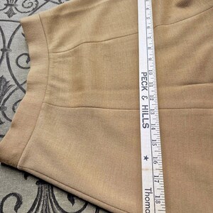 Authentic 60s Leisure Suit Skirt Set, Caramel Cream, ACT III Jonathan Logan Woman's Small image 15
