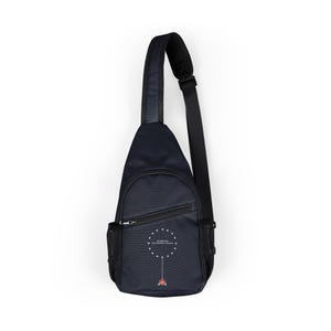 Eco-Friendly Nylon Chest Bag: Sling Crossbody Backpack for Hiking