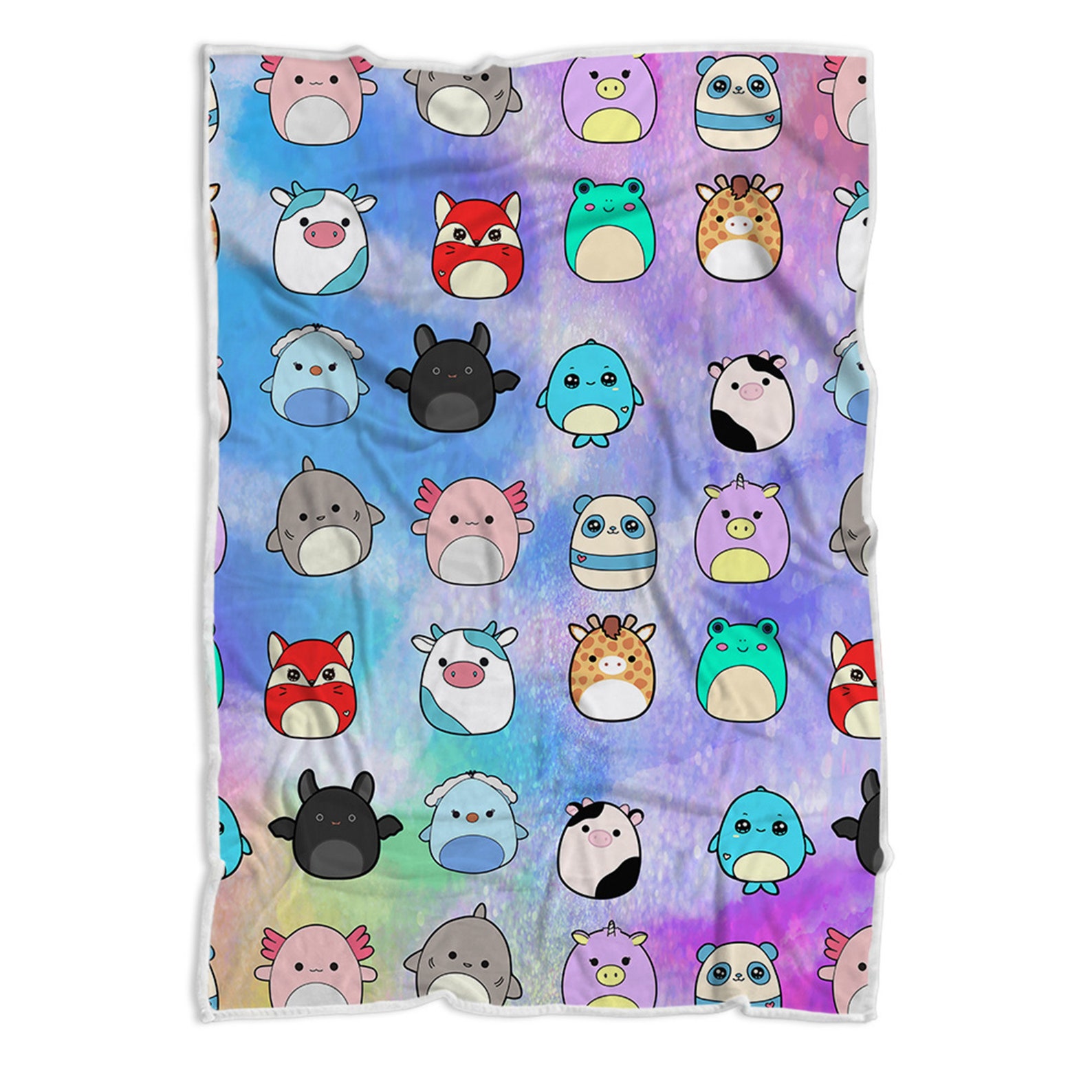 Squishmallow Blanket Squish Throw Blanket Squishmellow Etsy