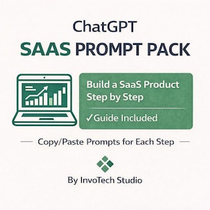 AI SaaS Builder Workbook | No-Code App Guide | PDF Download