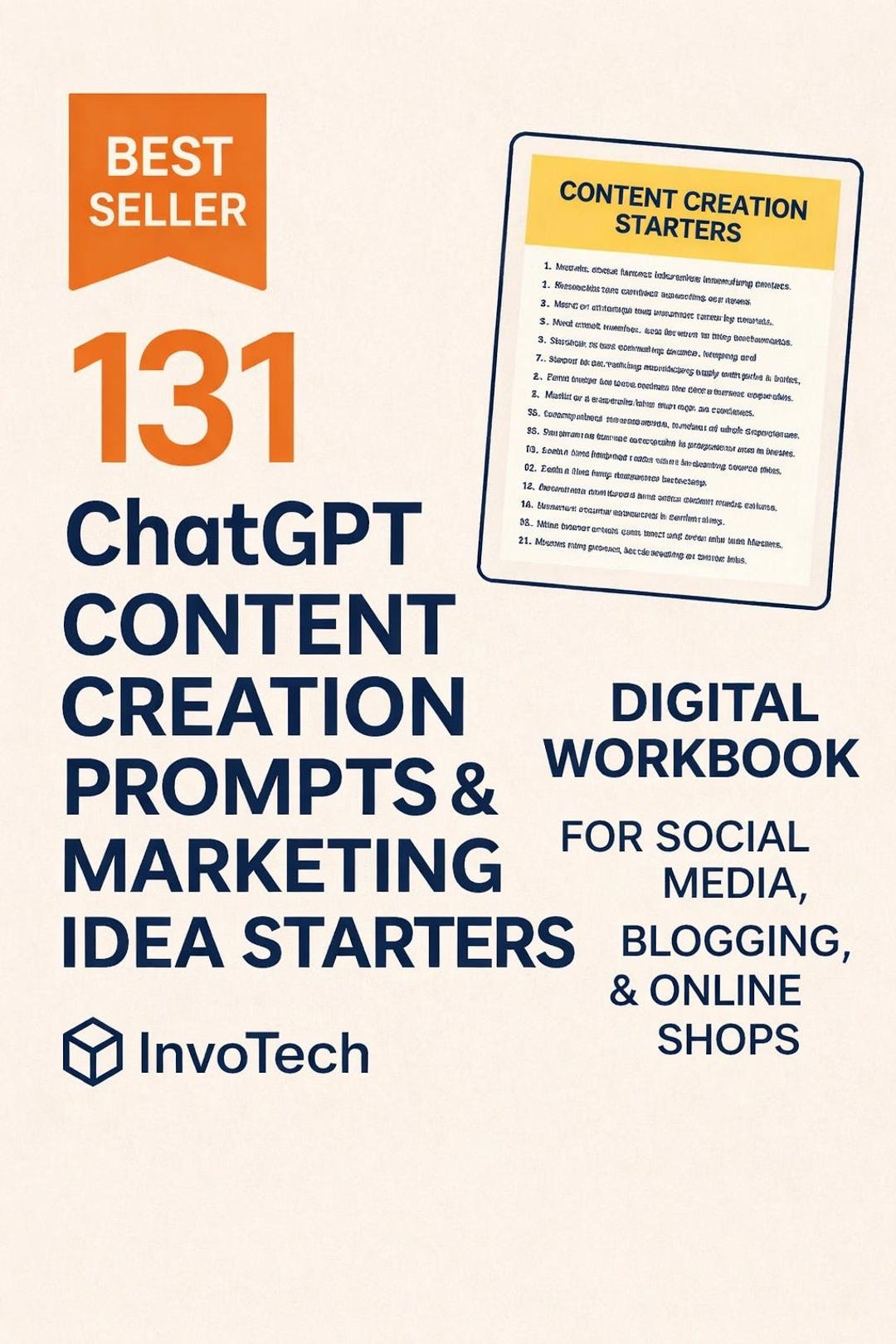 131 Chatgpt Content Creation Starters | Marketing Ideas Prompt Pack - Etsy