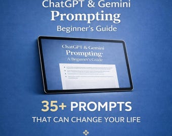 AI Beginner Guide | Practical AI Examples | Digital Workbook