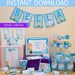 Frozen Party DIY Printable Kit INSTANT DOWNLOAD - Etsy