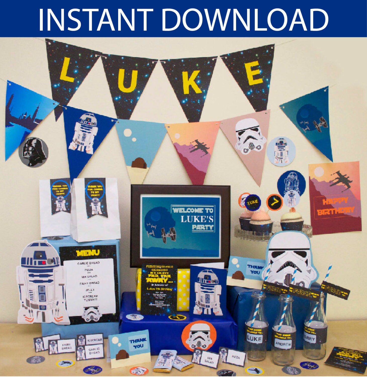 Tips for Planning a Star Wars Party with FREE Printables! - Babes in  Disneyland