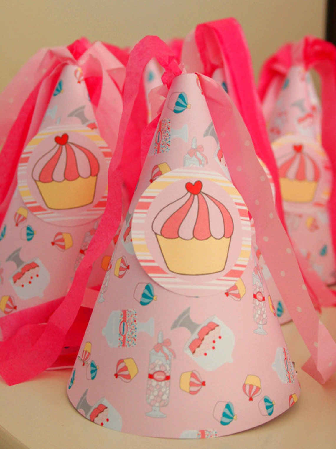 Cupcake Party DIY Printable Kit INSTANT DOWNLOAD Etsy