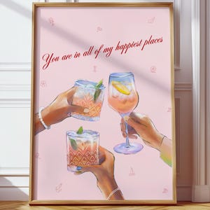 Happy Place Digital Poster | Emily Henry Quotes | Bookish Gifts | Book Lover Gifts | Printable Art | Gifts for Readers | Book Print