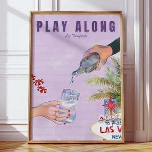 Windy City Series Digital Book Print | Play Along Aesthetic | The Right Movie, Mile High, Caught Up | Liz Tomforde | Vegas Poster