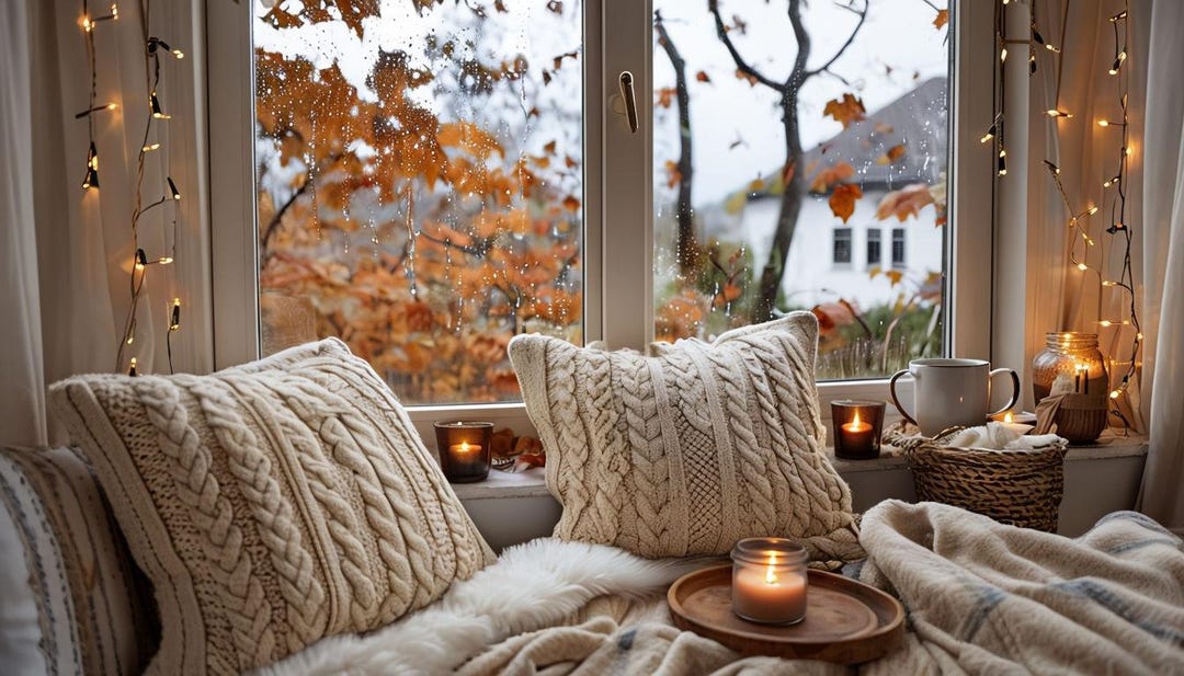 Virtual Background Fall Cozy Home Space 16:9 Aspect Ratio ~~~ Home ...