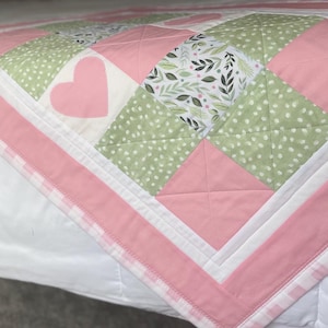 Baby Girl Patchwork Handmade Quilt