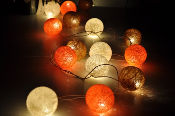 Cotton string lights deals