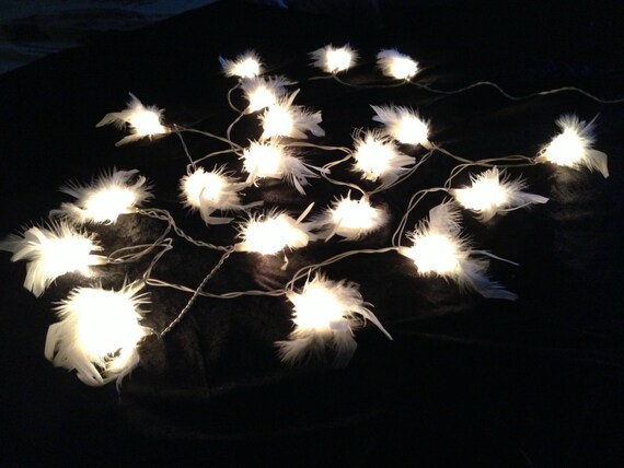 Feather fairy lights deals